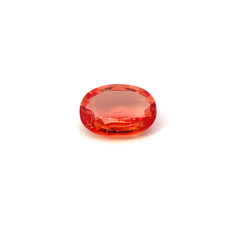 1.18 cts Natural Padparadscha Sapphire Gemstone - Oval Shape - 24286RGT