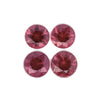 5.90cts 4Pcs Lot Natural Malaya Garnet Gemstone - Round Shape - 24303RGT
