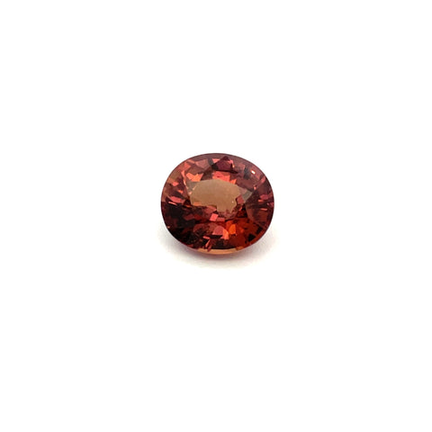 2.01 cts Natural Unheated Orange Pink Sapphire Gemstone - Oval Shape - 24314RGT