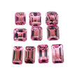16.63cts 10Pcs Lot Natural Pink Tourmaline Gemstone - Octagon Shape - 24397AFR