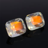 10.52cts Natural Rainbow Moonstone Gemstone Pair - Cushion Shape - 24863RGT