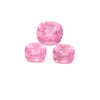 5.23cts Natural Pink Mahenge Spinel Gemstone - 3Pcs Set Pair - Cushion Shape - 24896RGT