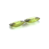3.40cts Natural Madagascar Green Sphene Gemstone Pair - Cushion Shape - 24948RGT