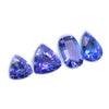2.66cts 4Pcs Lot Natural Blue Tanzanite Gemstone - Mix Shape - 24966RGT