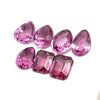 8.57cts 7Pcs Lot Natural Malaya Garnet Gemstone - Mix Shape - 24985RAS