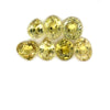 7.77cts 7Pcs Lot Natural Yellow Mali Garnet Gemstone  - Mix Shape - 24991RGT