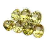 7.77cts 7Pcs Lot Natural Yellow Mali Garnet Gemstone  - Mix Shape - 24991RGT