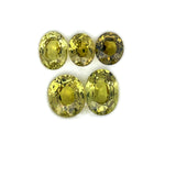 7.71cts 5Pcs Lot Natural Yellow Mali Garnet Gemstone  - Oval Shape - 24992RGT