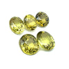 7.71cts 5Pcs Lot Natural Yellow Mali Garnet Gemstone  - Oval Shape - 24992RGT