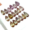 9.21cts 18Pcs Lot Natural Color Change Garnet Gemstone - Pear Shape - 24998RGT