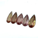 3.75cts 5Pcs Lot Natural Color Change Garnet Gemstone - 8X5MM - Pear Shape - 24999RGT