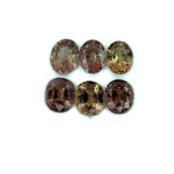 6.00cts 6Pcs Lot Natural Color Change Garnet Gemstone - 6X5MM - Oval Shape - 25000RGT