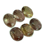 6.00cts 6Pcs Lot Natural Color Change Garnet Gemstone - 6X5MM - Oval Shape - 25000RGT