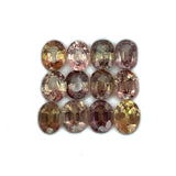 9.59cts 12Pcs Lot Natural Color Change Garnet Gemstone - Oval Shape - 25002RGT