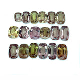 9.61cts 18Pcs Lot Natural Color Change Garnet Gemstone - Cushion Shape - 25004RGT