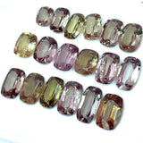 9.61cts 18Pcs Lot Natural Color Change Garnet Gemstone - Cushion Shape - 25004RGT