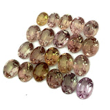 7.76cts 21Pcs Lot Natural Color Change Garnet Gemstone - Oval Shape - 25005RGT