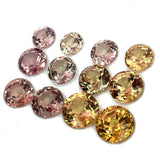 5.21cts 12Pcs Lot Natural Color Change Garnet Gemstone - Round Shape - 25006RGT