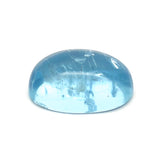 14.85cts Natural Blue Aquamarine Cabochon - Oval Cushion Shape - 25095RGT