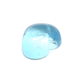 15.24cts Natural Blue Aquamarine Cabochon - Heart Shape - 25101RGT