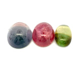 20.39cts Natural Bi-Color Tourmaline Gemstone - Oval Cabochon - 25107RGT