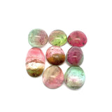 39.77cts Natural Bi-Color Tourmaline - Mix Shape Cabochon - 25115RGT