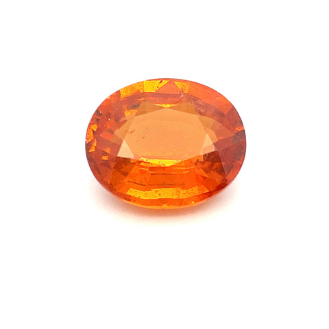 6.30cts Natural Fanta Spessartite Garnet Gemstone - Oval Shape - D25122