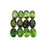 5.15cts 12Pcs Lot Natural Green Tourmaline Gemstone - 6X4MM - Oval Shape - 25185RGT