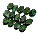 6.19cts 12Pcs Lot Natural Green Tourmaline Gemstone - 6X4MM - Oval Shape - 25186RGT