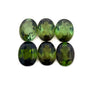 7.52cts 6Pcs Lot Natural Green Tourmaline Gemstone - 8X6MM - Oval Shape - 25191RGT