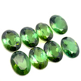 10.00cts 8Pcs Lot Natural Bi-Color Tourmaline Gemstone - 8X6MM - Oval Shape - 25193RGT