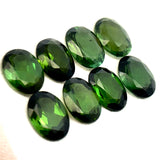 9.73cts 8Pcs Lot Natural Green Tourmaline Gemstone - 8X6MM - Oval Shape - 25194RGT