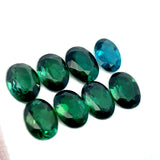 9.34cts 8Pcs Lot Natural Green Tourmaline Gemstone - 8X6MM - Oval Shape - 25196RGT