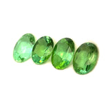3.06cts 4Pcs Lot Natural Green Tourmaline Gemstone - 7X5MM - Oval Shape - 25197RGT