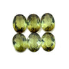 4.38cts 6Pcs Lot Natural Green Tourmaline Gemstone - 7X5MM - Oval Shape - 25199RGT
