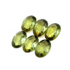 4.38cts 6Pcs Lot Natural Green Tourmaline Gemstone - 7X5MM - Oval Shape - 25199RGT