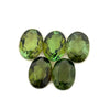 3.85cts 5Pcs Lot Natural Green Tourmaline Gemstone - 7X5MM - Oval Shape - 25200RGT