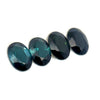 2.952cts 4Pcs Lot Natural Blue Tourmaline Gemstone - 7X5MM - Oval Shape - 25204RGT