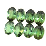 5.65cts 8Pcs Lot Natural Green Tourmaline Gemstone - 7X5MM - Oval Shape - 25206RGT
