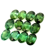 9.00cts 12Pcs Lot Natural Green Tourmaline Gemstone - 7X5MM - Oval Shape - 25208RGT