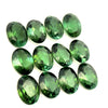 9.57cts 12Pcs Lot Natural Green Tourmaline Gemstone - 7X5MM - Oval Shape - 25212RGT