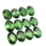 9.57cts 12Pcs Lot Natural Green Tourmaline Gemstone - 7X5MM - Oval Shape - 25212RGT