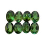 6.12cts 8Pcs Lot Natural Green Tourmaline Gemstone - 7X5MM - Oval Shape - 25213RGT
