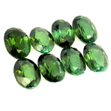 6.12cts 8Pcs Lot Natural Green Tourmaline Gemstone - 7X5MM - Oval Shape - 25213RGT