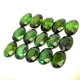 11.63cts 15Pcs Lot Natural Green Tourmaline Gemstone - 7X5MM - Oval Shape - 25215RGT