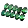 7.98cts 10Pcs Lot Natural Green Tourmaline Gemstone - 7X5MM - Oval Shape - 25217RGT