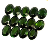 10.08cts 14Pcs Lot Natural Green Tourmaline Gemstone - 7X5MM - Oval Shape - 25218RGT