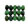 59.39cts 63Pcs Lot Natural Bi-Color Tourmaline Gemstone - 7X5MM - Oval Cabochon - 25251RGT