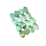 23.84cts 16Pcs Lot Natural Bi-Color Tourmaline Gemstone - 8X6MM - Oval Cabochon - 25255RGT