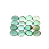 23.84cts 16Pcs Lot Natural Bi-Color Tourmaline Gemstone - 8X6MM - Oval Cabochon - 25255RGT